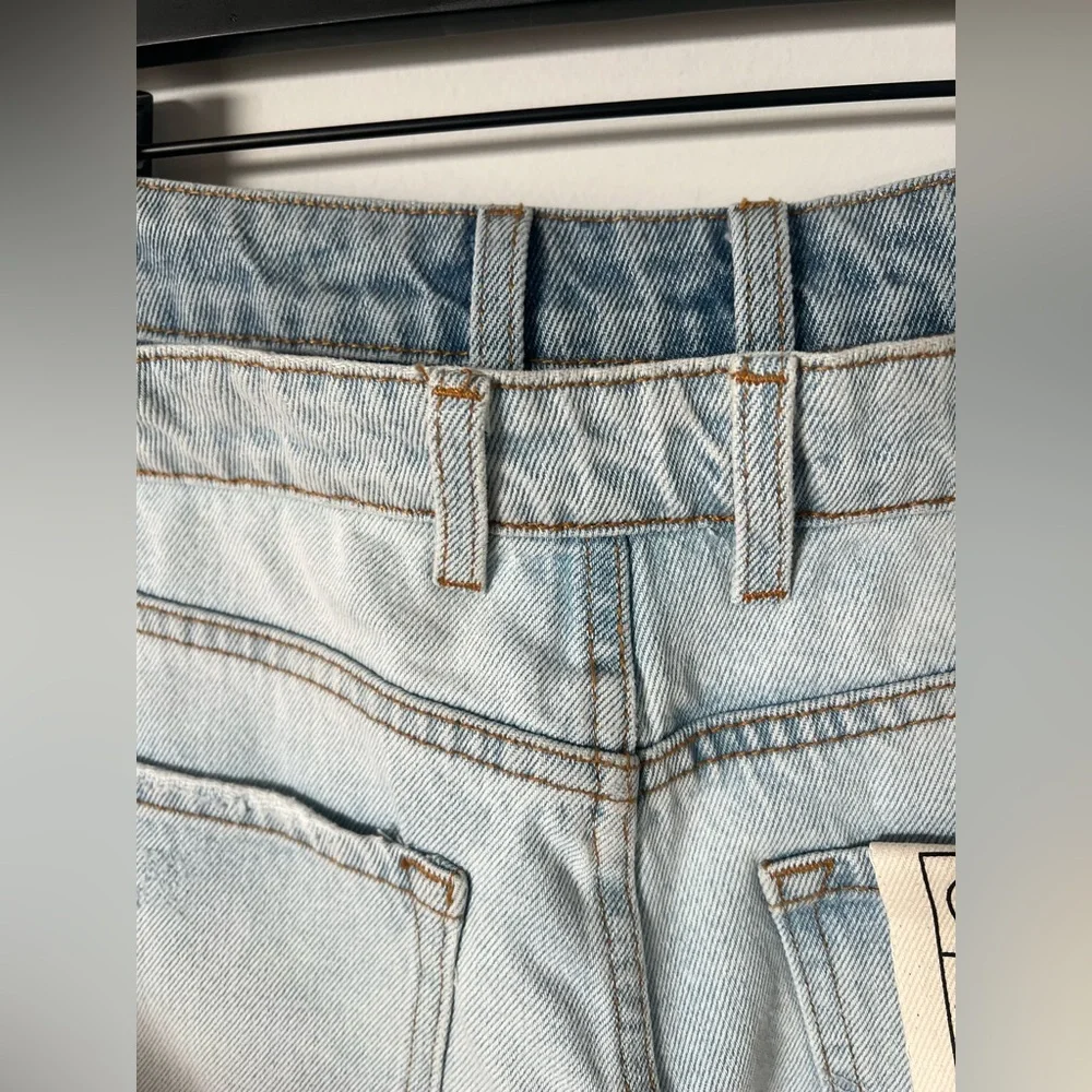 SER.O.YA Saphira Double Waistband Wide Leg Jeans in Skylight NWT - Picture 12 of 16